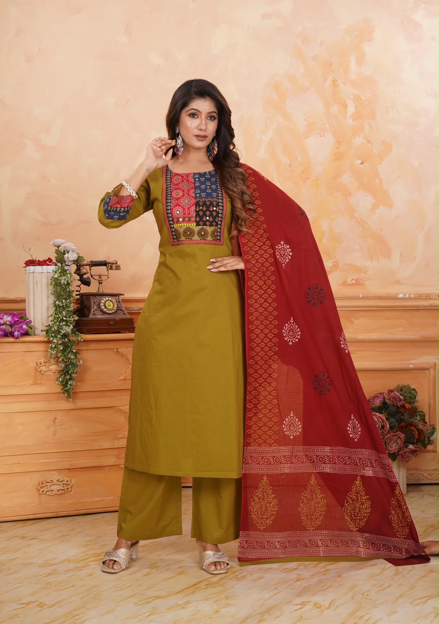 Premium Ethnic 3 Piece Kurti Sets - Style WhatsApp Image 2026-07-27 at 3.12.07 PM (2)